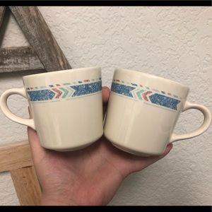 Corning Southwest mugs vintage